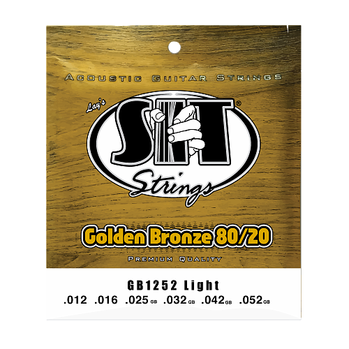 Струны GB1252 LIGHT GOLDEN BRONZE 80/20 ACOUSTIC