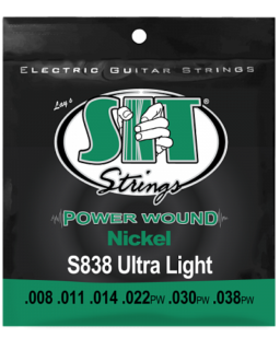 Струны S838 ULTRA LIGHT POWER WOUND NICKEL ELECTRIC
